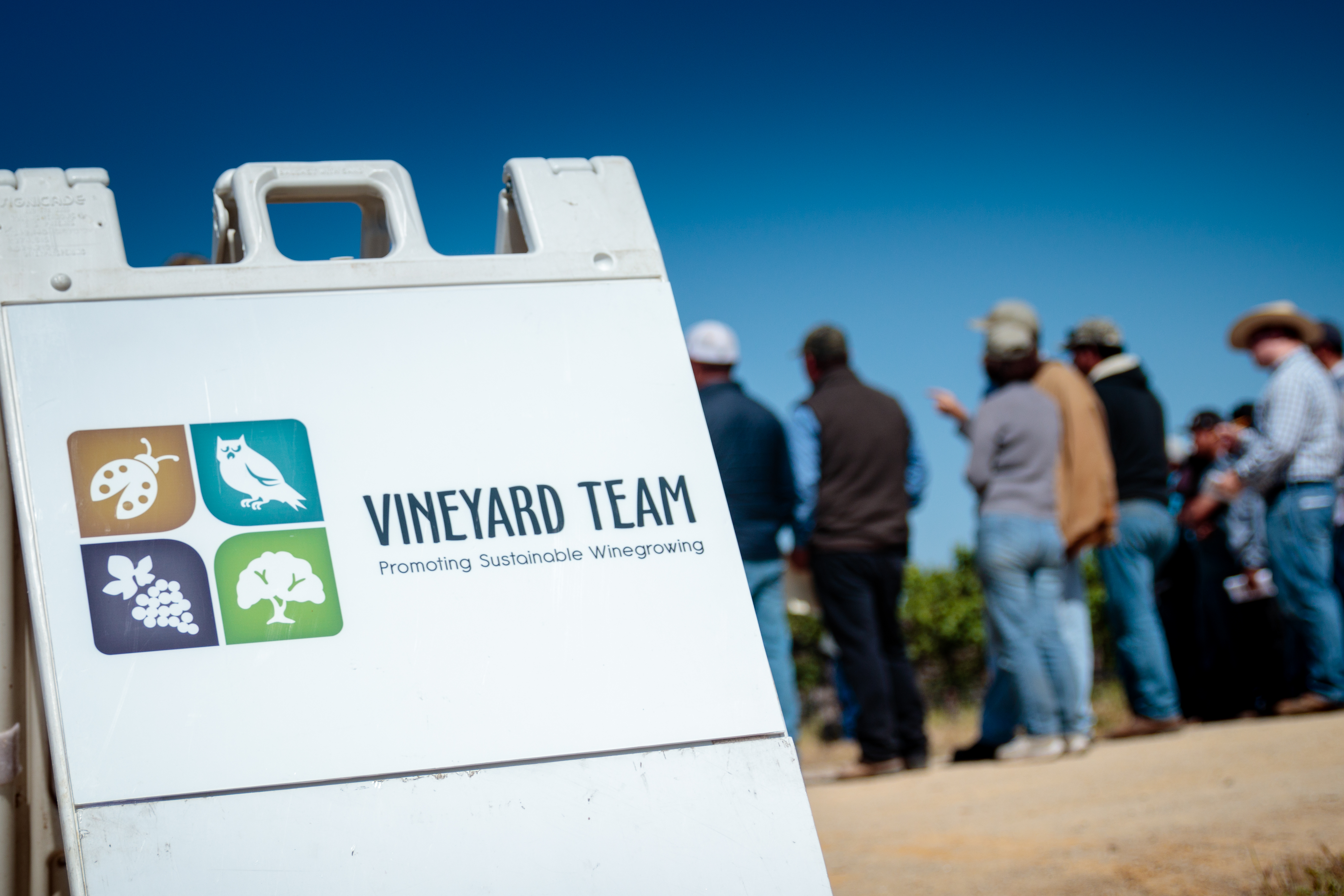 Vineyard Team Sign